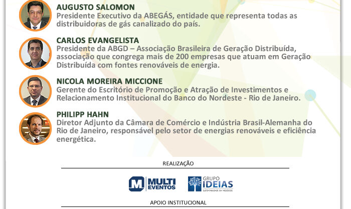Palestrantes renomados na área de energia do País no FENERGIA 2016