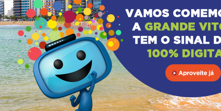 Sinal analógico de TV é desligado na Grande Vitória