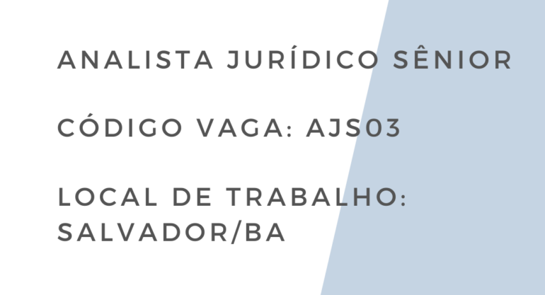 IDEIAS oferece oportunidade na área de Direito