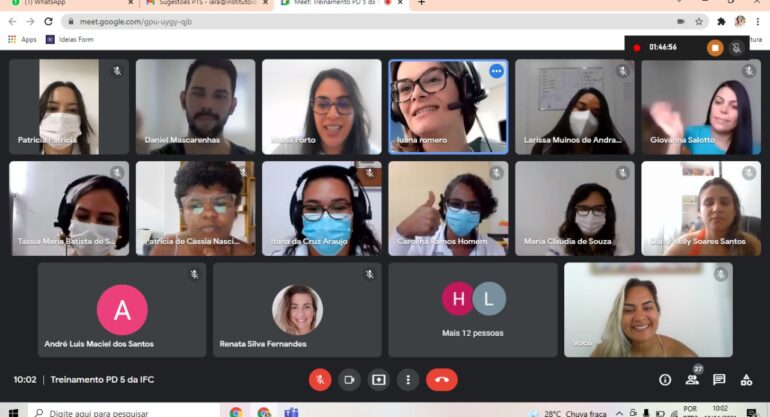 Colaboradores participam de treinamento com diretrizes de Instituição Internacional