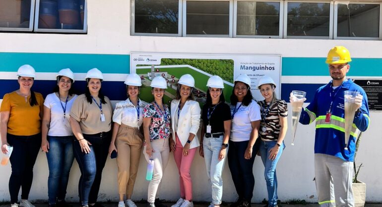 Equipe do Ideias realiza visita à ETE Manguinhos