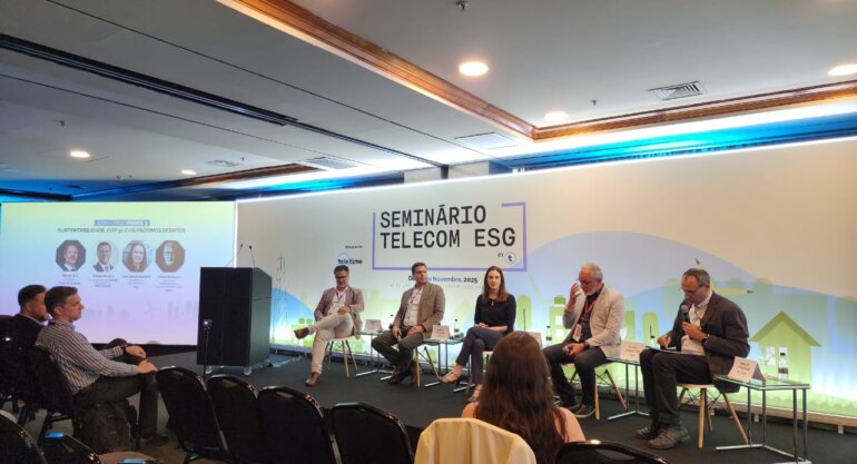 Seminário Telecom ESG: Setor debate Net Zero, Escopo 3 e os desafios da sustentabilidade no Brasil